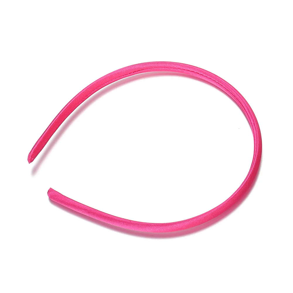 10pcs 10mm Bright Satin Headband