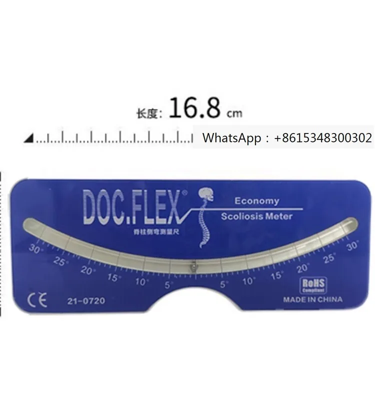 Scoliometer Scoliosis Evaluation Ruler Scoliometer Scoliosis Screening Ruler