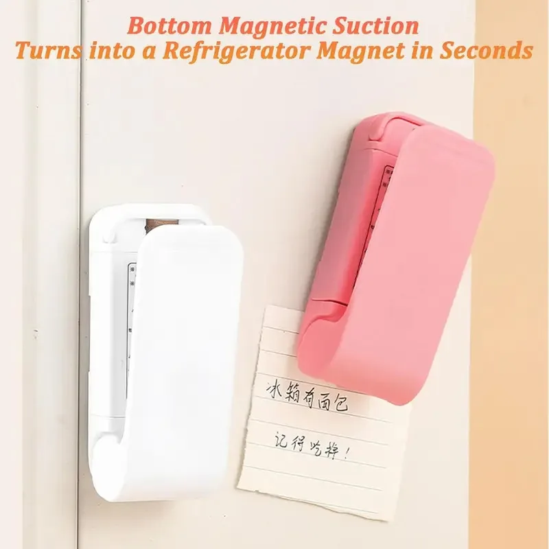 1pc Kitchen Handheld Snack Sealer, Plastic Bag Sealer For Freshness, Easy-To-Use Kitchen Gadge,Portable Sealer Packaging