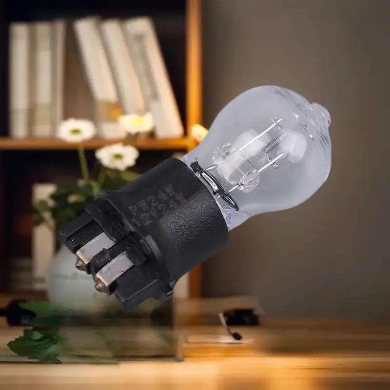 12 فولت/24 واط PW24W مصباح هالوجين ل A4/CC جولف MK7 F30 3 سلسلة النهار تشغيل ضوء استبدال DRL المصباح الكهربي #4