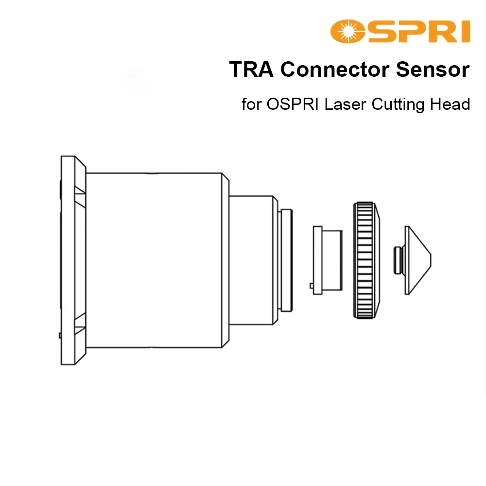 Ospri TRA Laserdüsen-Sensoranschluss LC218 LC40 LC80 LC608 LC1508 Kapazitätssensor für OSPRI Faserlaser-Schneidkopf – Detail 6