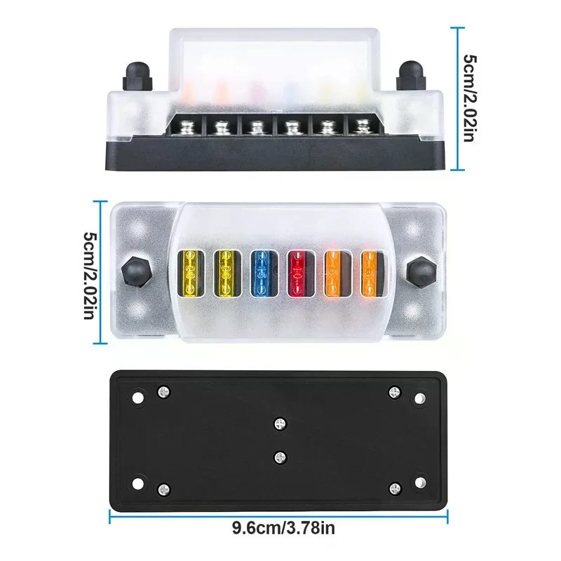 6-Way Car Fuse Hold…