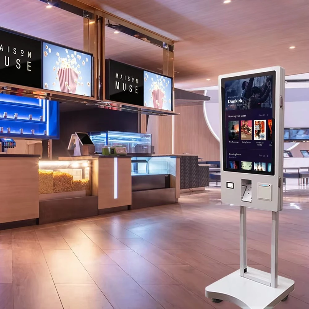 24/27/32 - Inch Touchscreen Payment Floor - Standing Machines Ensure a  Satisfying Payment Journey for Every Customer.