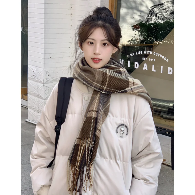 Women Black Down Clothes Warm Short Winter 2023 Y2K Style Korean Fashion Leisure Windproof Puffer Padded Beige Outwear Tops