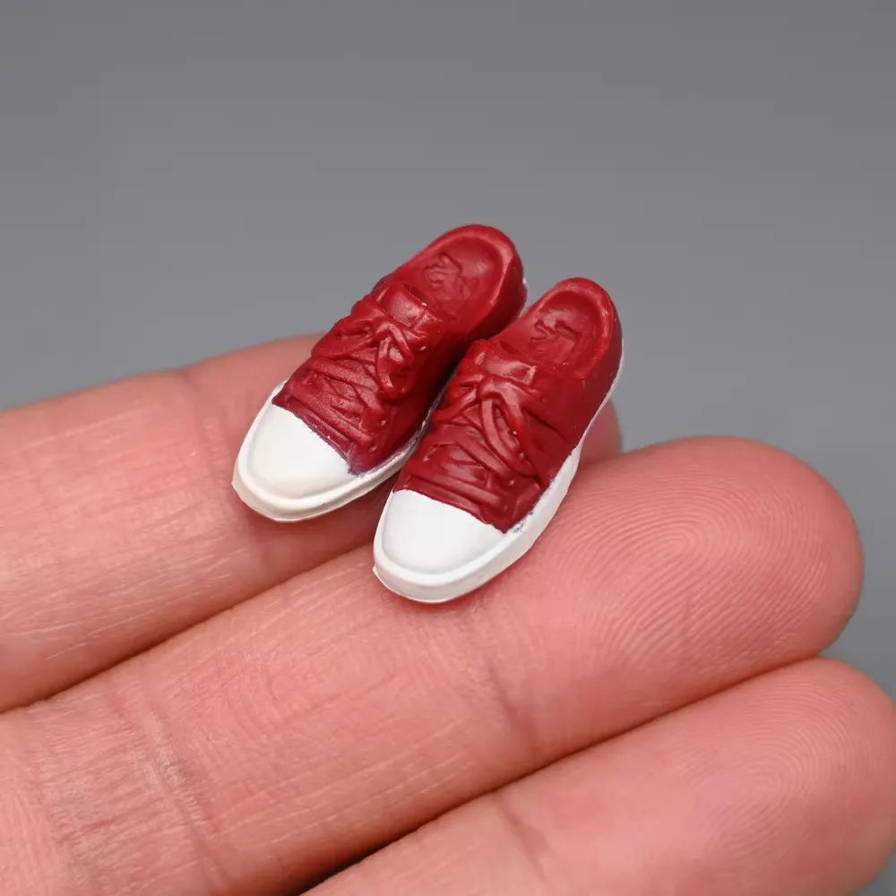 

Snail 1/12 Female Doll Soldier Red Canvas Shoes Fit 6'' Action Figure DIY Model Accessories In Stock