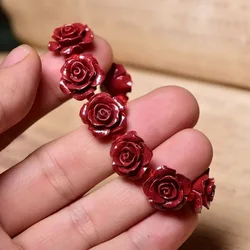 Cinnabar Rose Bracelet Purple Gold Sand Bracelet Women's