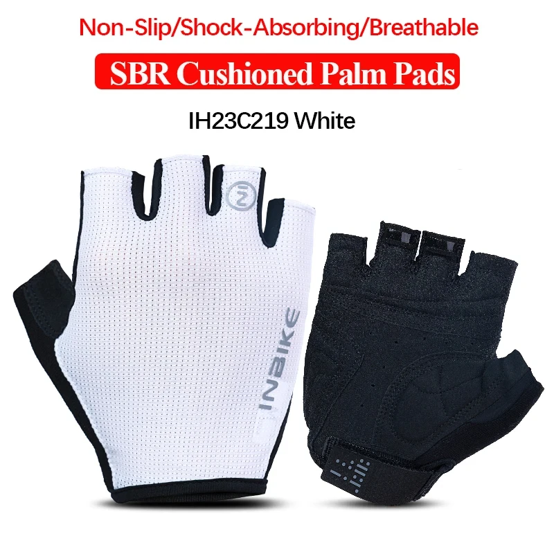INBIKE Stoßfest GEL Pad Radfahren Handschuhe Halbe Finger Sport Handschuhe Männer Frauen Sommer Fahrrad Gym Fitness Handschuhe MTB Handschuhe IF239