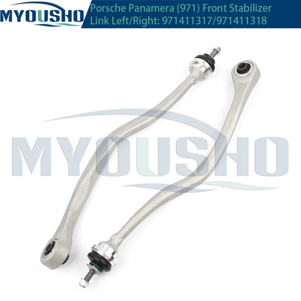 Myousho For Porsche Panamera Sport Turismo 971 Front Axle Sway Bar End Stabilizer Link Ball Joint 971411317 971411318