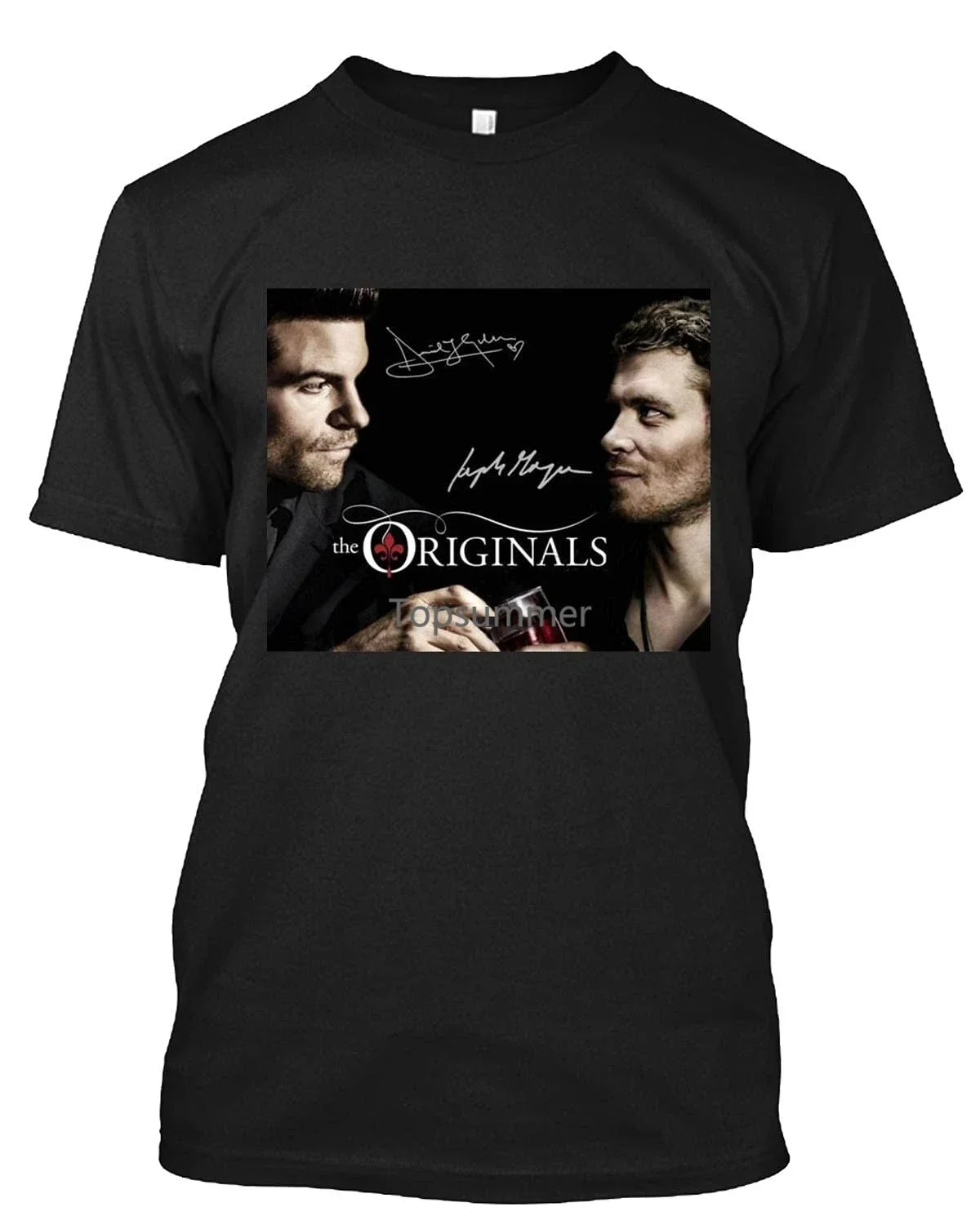 The Originals Klaus Mikaelson Elijah Morgan Daniel Signed Poster T Shirt Gift Tee For Men Women