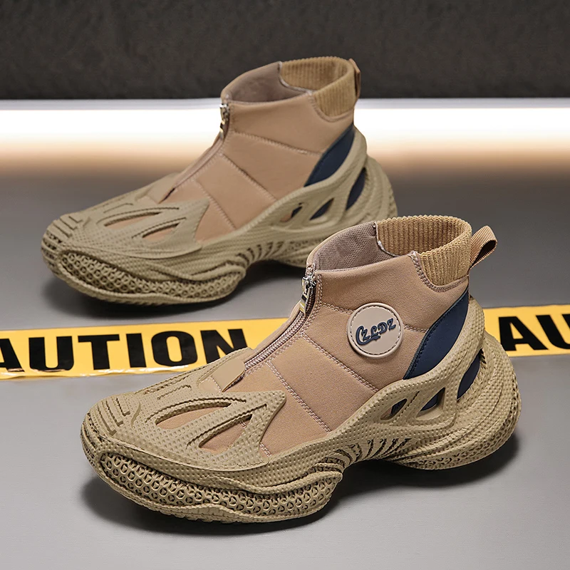 الربيع والخريف جديد أحذية عالية الجودة موضة أحذية العمل الواقية في الهواء الطلق سستة مارتن الأحذية أحذية الصحراء أحذية تسلق الجبال