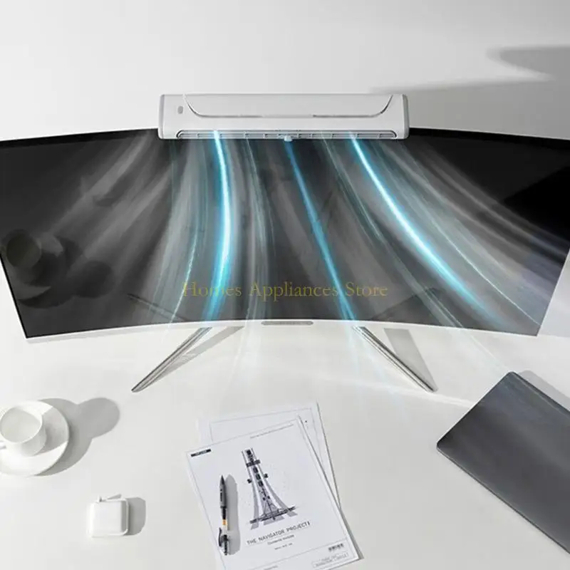 شاشة الكمبيوتر D0AB شاشة شاشة مروحة قابلة للتعديل معجبين بمنزل للمنزل