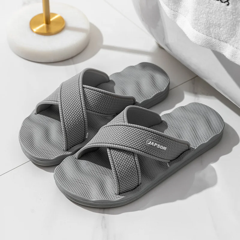 Zapatillas de casa suaves para hombre y mujer, zapatos de casa para interiores, deslizadores para invitados, para baño y habitación