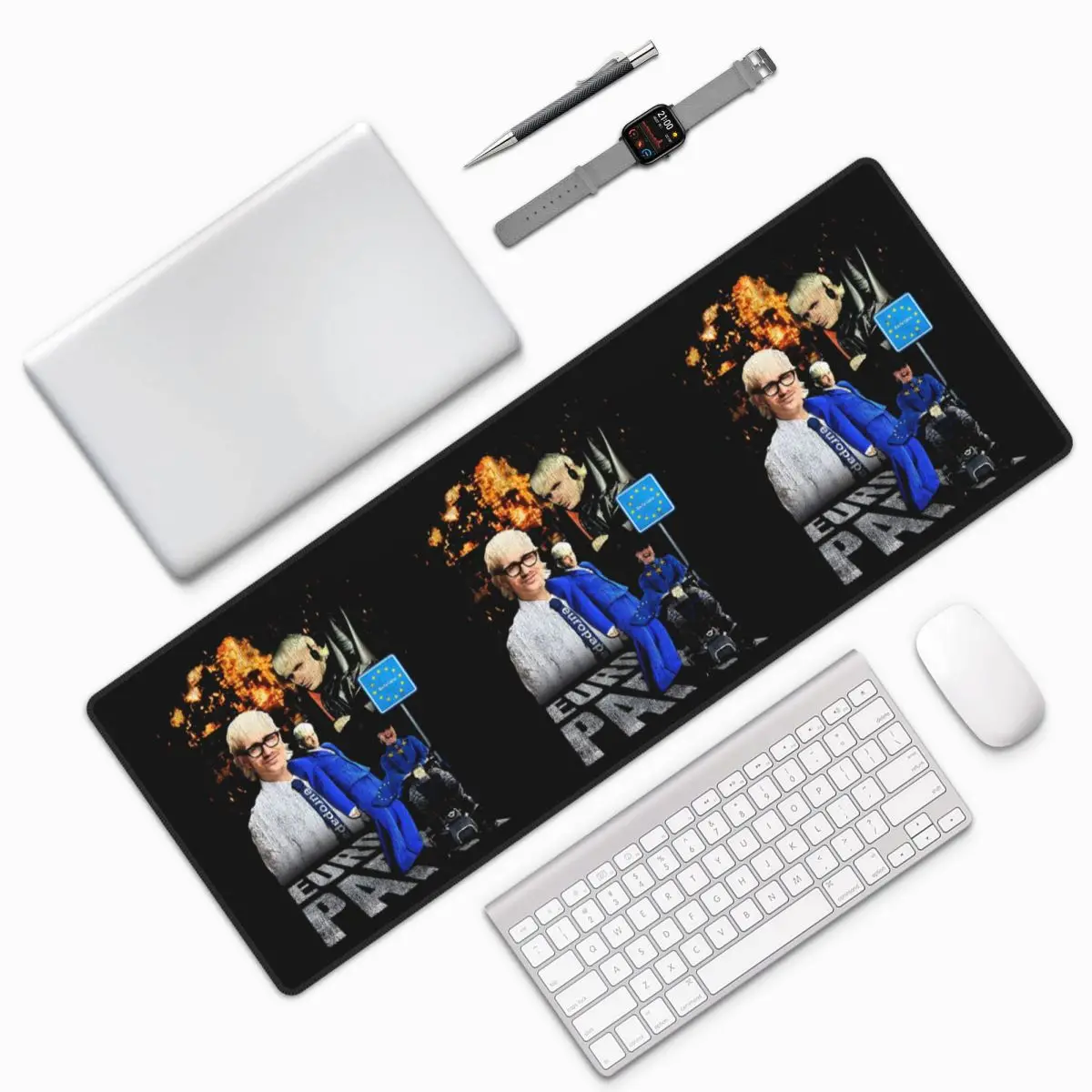 Joost Klein Eurovisions Song Contest Large Mouse Pad Computer Keyboard Mouse Mat Gaming PC Laptop Desk Mat Table Mats