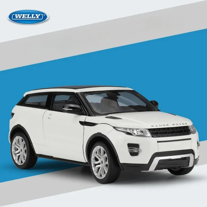 

WELLY 1:24 Evoque Alloy Car Model Diecasts & Toy Vehicles Collect Gifts Non-remote Control Type Transport Toy F114 Discast Alloy