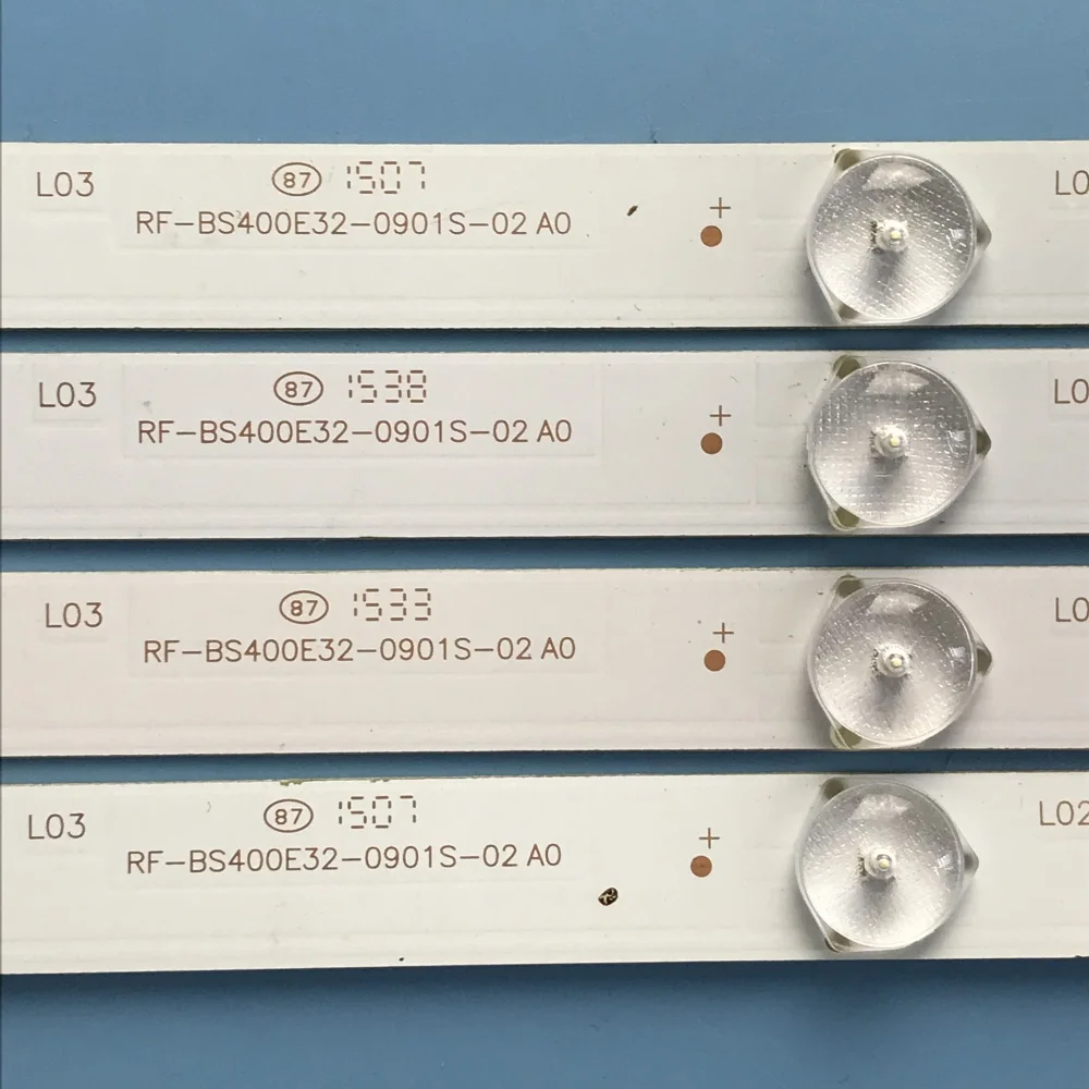 LED شريط إضاءة خلفي 9 مصباح ل RF-BS400E32-0901S-02 T40D17SF-01B LVF400SSDE E2 V2