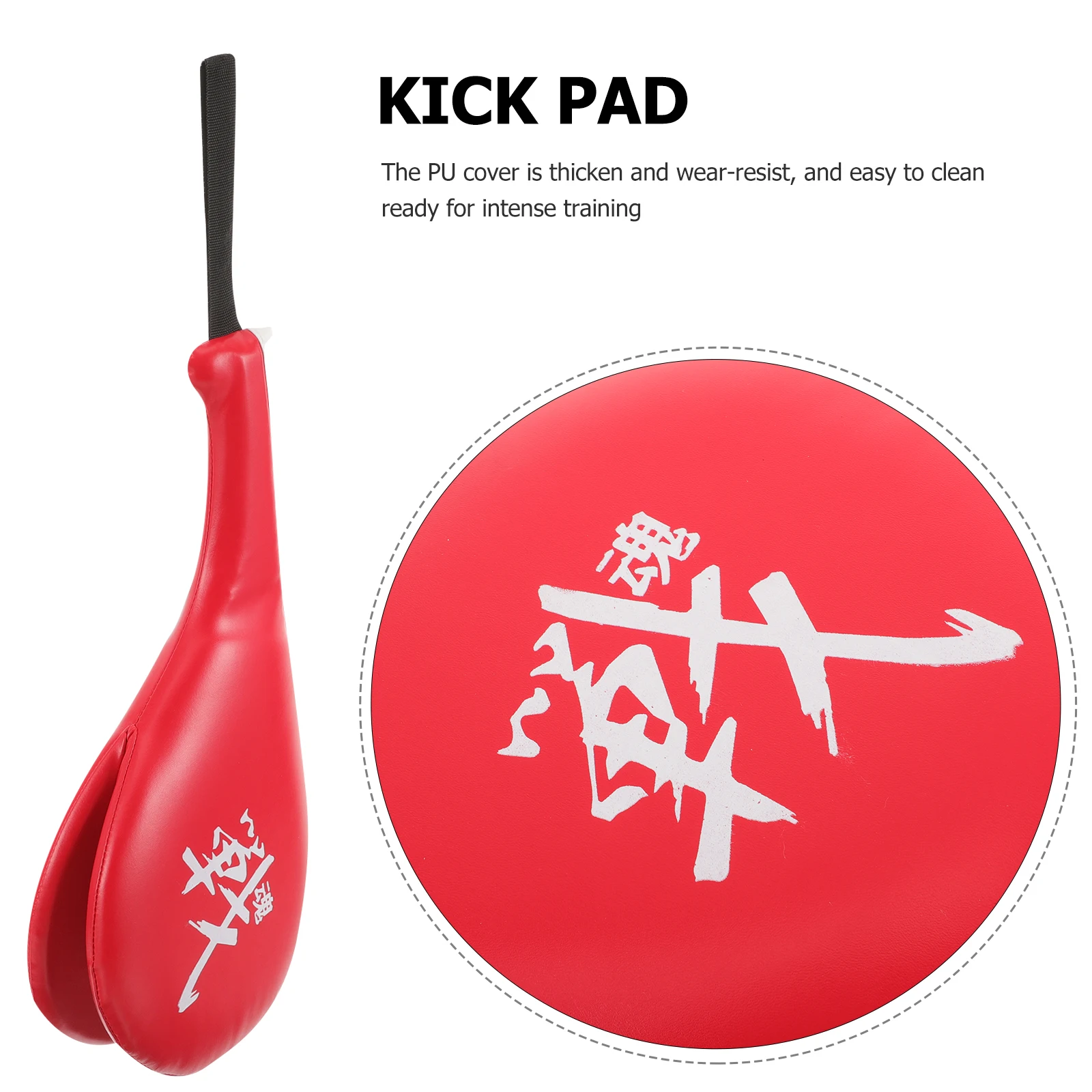 

Thicken Pu Boxing Striking Pad Kick Punching Pad For Martial Arts Gym Training Taekwondo Kickboxing Equipment Gear