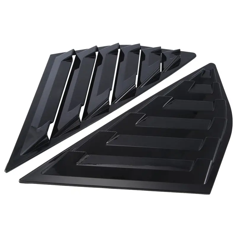 

AEA7-Car Rear Window Blinds Side Tuyere Louvers Vent Cover For Ford Focus MK3 Hatchback 2012-2018