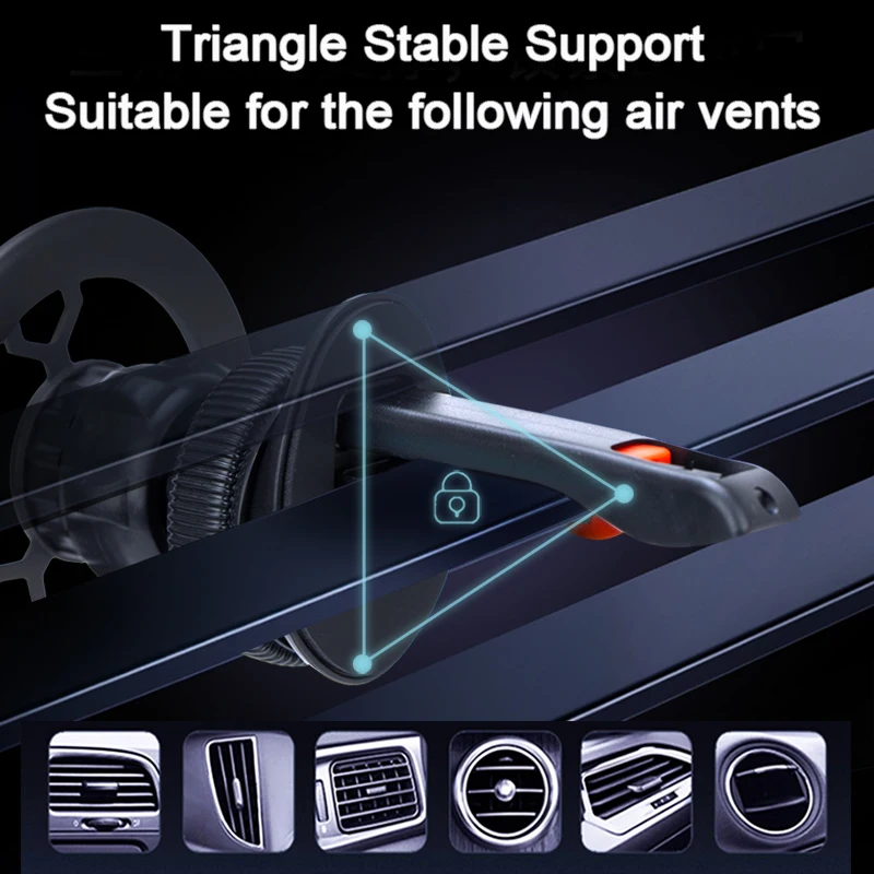 Suporte magnético de telefone para carro 360, para magsafe iphone 17 16 15 14 pro max samsung galaxy s25 s24 ultra s23 plus suporte de montagem