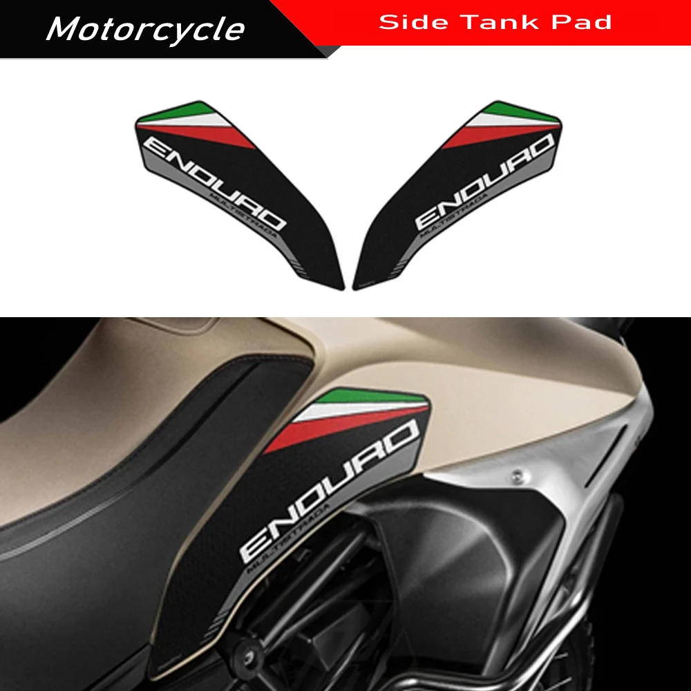 

Для Ducati Boat Multistrada Enduro 1200 1260 V2 V2S наклейка мотоцикла противоскользящая боковая защита бака