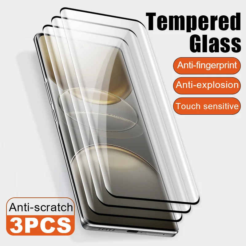 3pcs full cover Glass smartphone protective film for vivo S19 S18 NEX 3 3S phone screen protector X100 Ultra X90 X80 X70 X60 Pro