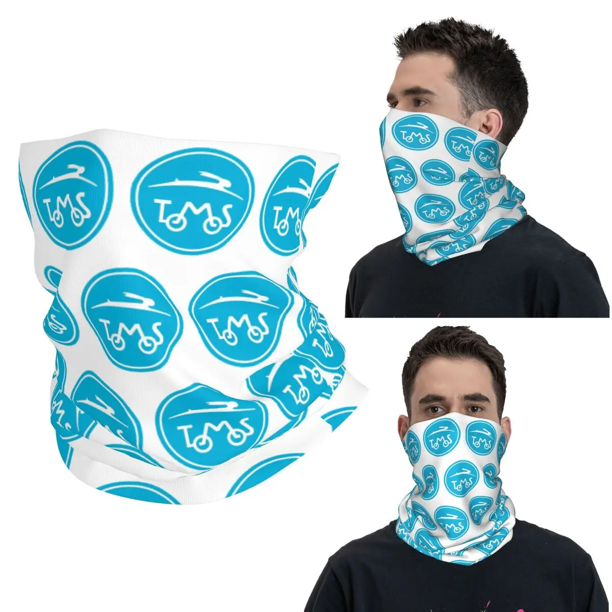 

Tomos Moped Bandana Neck Cover Printed Wrap Scarf Multifunction Headband Running Unisex Adult Washable