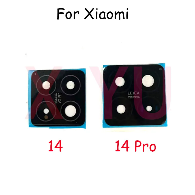 For Xiaomi Mi 14 / 14 Pro Rear Back Camera Glass Lens With Glue Repair Parts