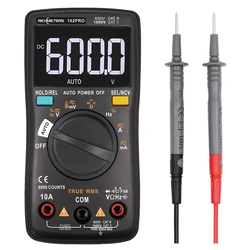 RM102Pro multimetro digitale 6000 conta Auto 113D retroilluminazione AC/DC voltmetro transistor tester frequenza diodo temperatura