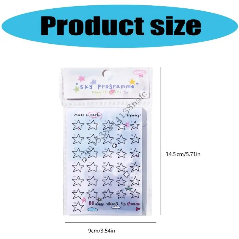 594F Multifunctional Message Paper Lovely Memos Pad Practical Note Pad Paper Pads