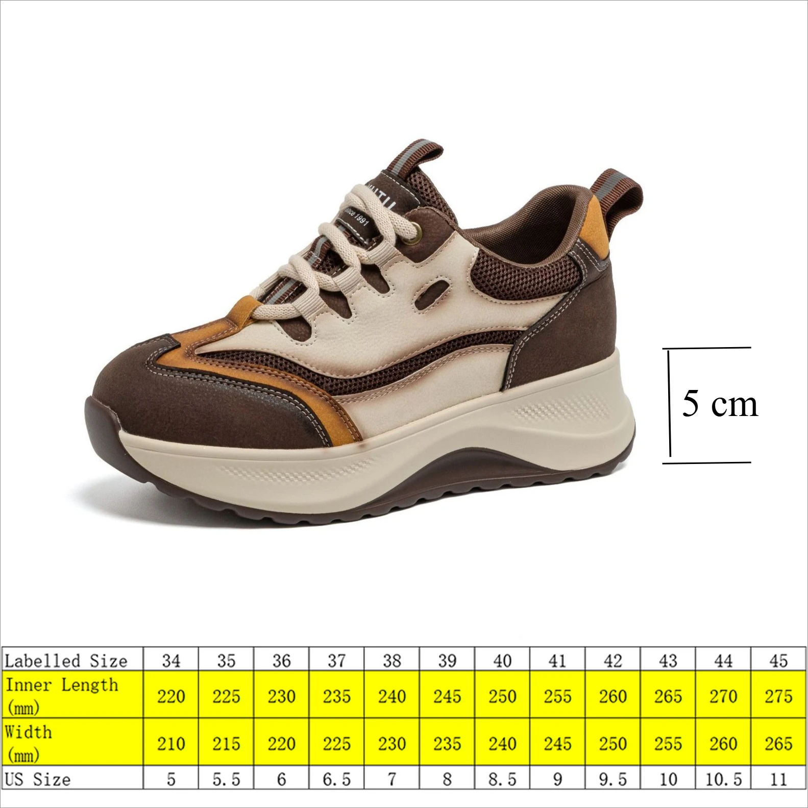 5 سنتيمتر 2 بوصة النساء أحذية رياضية مكتنزة جلد طبيعي النساء حذاء كاجوال منصة أحذية رياضية مريحة أحذية الشتاء الدافئة #3