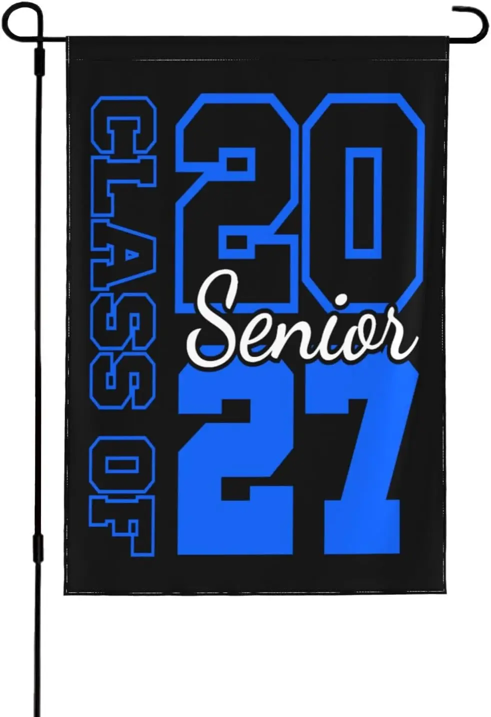 Senior 2027 Flag Class Of 2027 Garden Flag Double Sided Yard Flag,Outside Decorations yyi