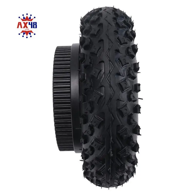 

AX48-Rear Wheel 8 Inch 200X50 Pneumatic Tires For Electric Skateboard Damping Cross Country Skateboard Tubeless Tyre Parts