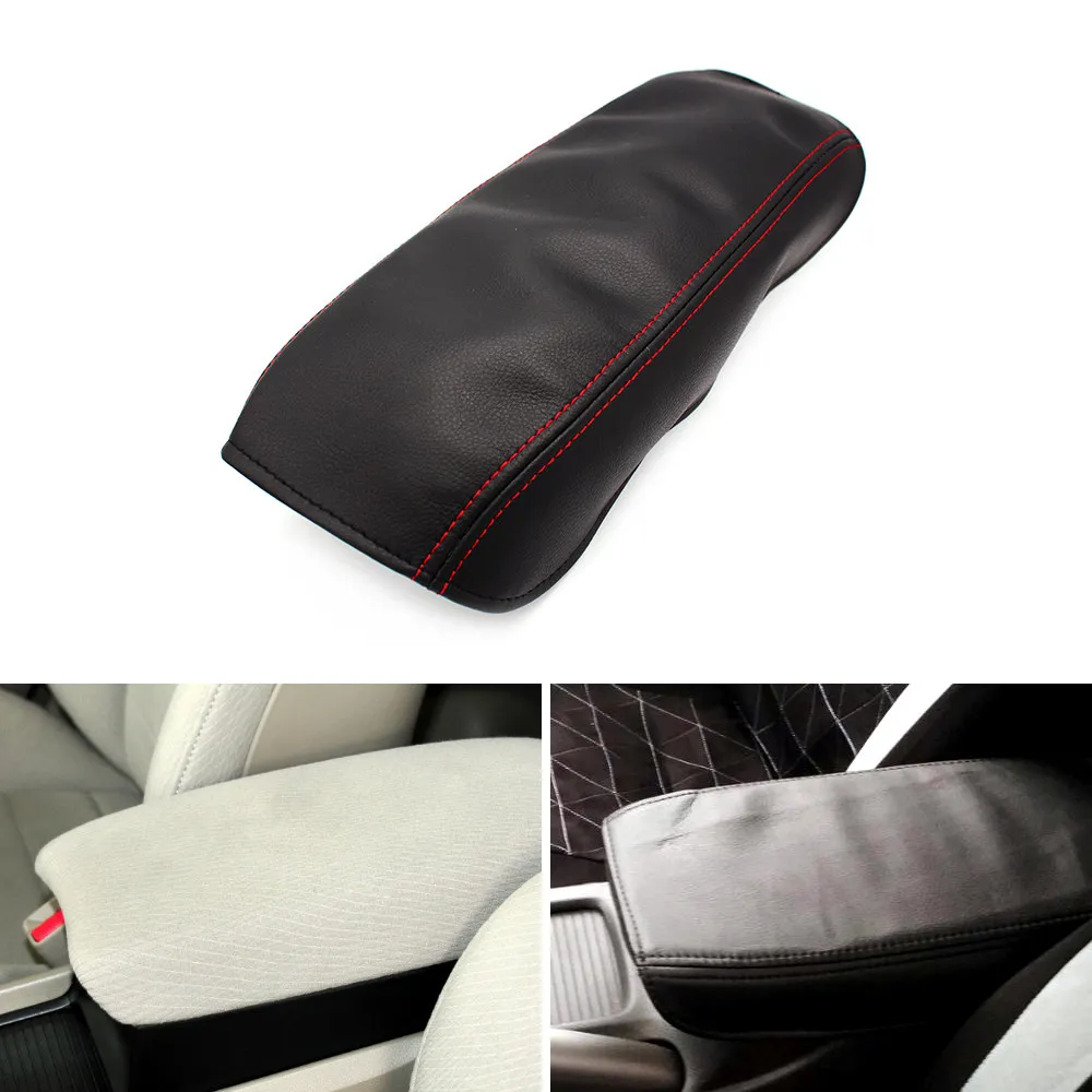 For Honda Civic 8th Gen 2006 2007 2008 2009 2010 2011 Car Center Console Armrest Box Microfiber Leather Cover Trim