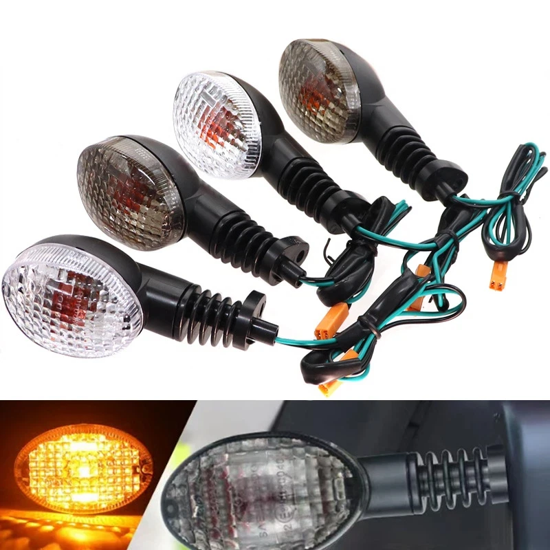 2Pcs Motorcycle Turn Signal Lights For YAMAHA XT 660 660X 660R 2004-2014 MT-03 2006-2012 Motorcycle Accessories Front/Rear