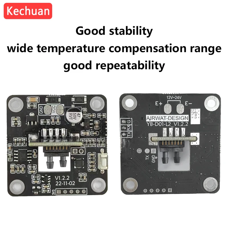 Micro wind pressure transmitter chip has been calibrated with high-precision 4-20mA wind differential pressure transmitter chip