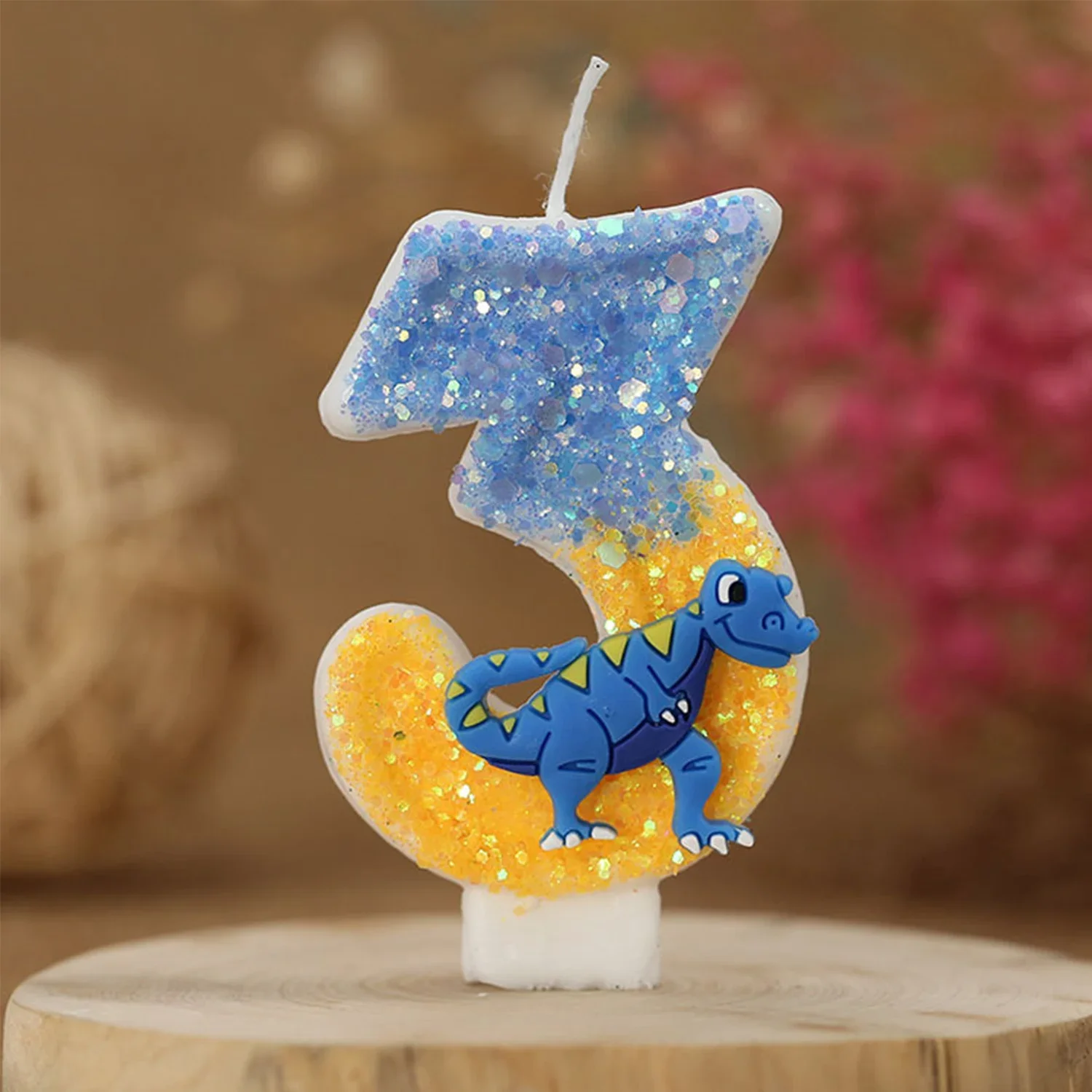 Number Candle Dinosaur Candle Party Celebration Anniversary Decoration Perfect Birthday Brunch Dessert Cake Topper 1 Piece