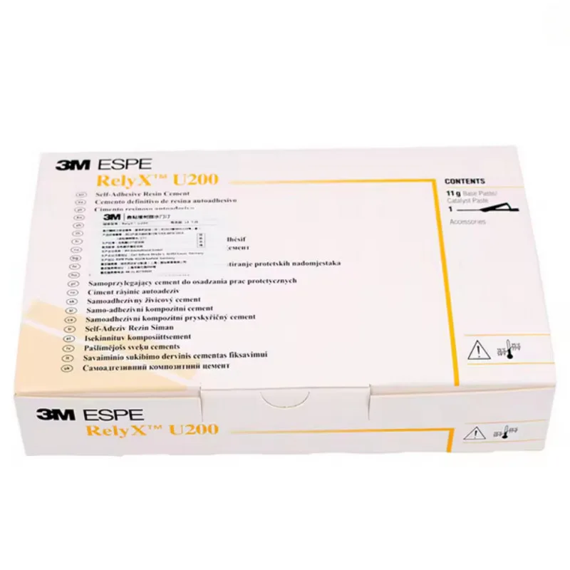 الأسنان 3M Relyx U200 Automix الغراء الذاتي لاصق الراتنج طب الأسنان العام مركب التصلب إصلاح التمريض ملء المواد