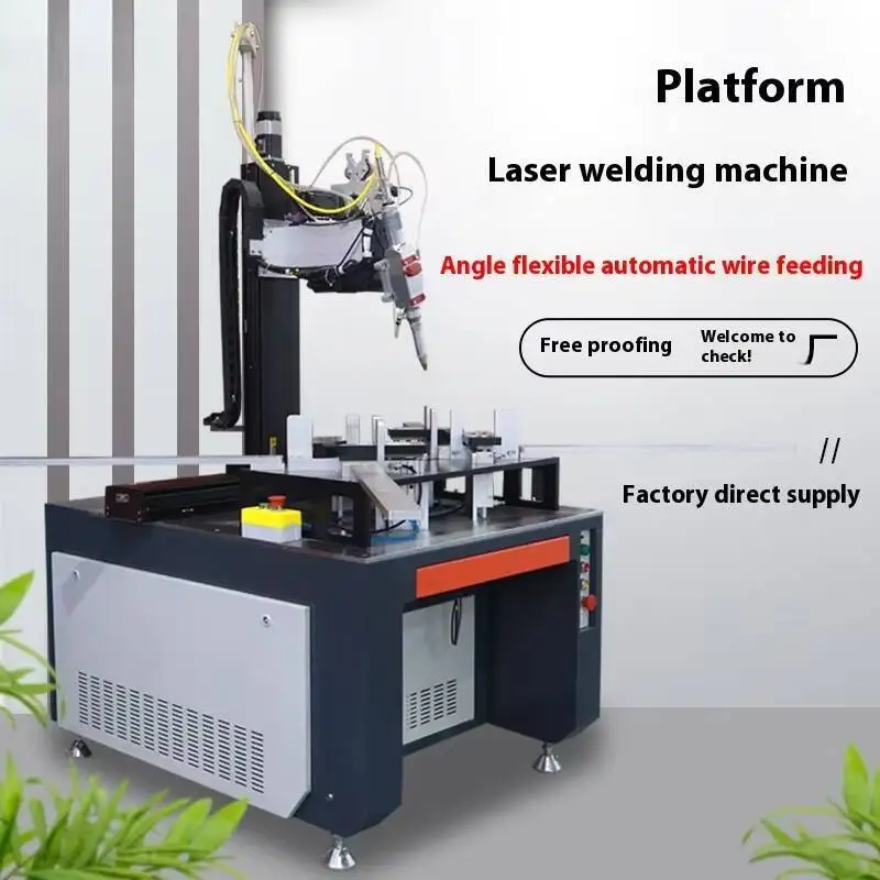New Stainless Steel Metal Platform Automatic Laser Welding Machine Fully Automatic Fiber Optic Continuous Welding Machine