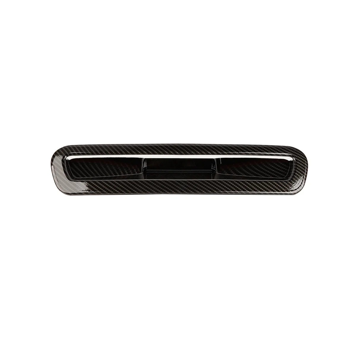 Rear Door Handles Cover Trim for Chevy Suburban 2020-2023 Tahoe GMC Yukon 2021-2023 - ABS Carbon Fiber