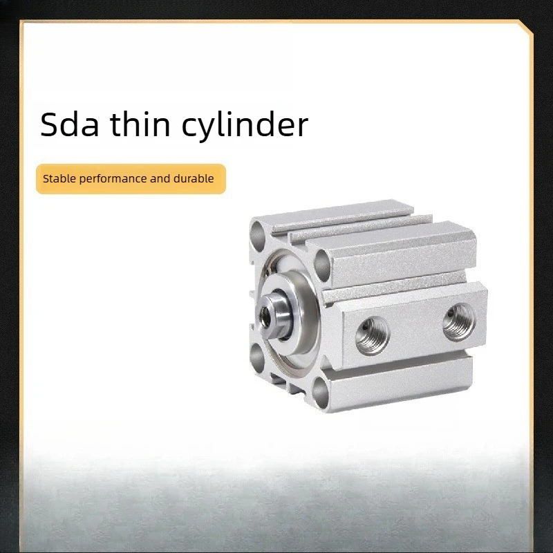 Thin type air cylinder SDA32/40S with magnetic ring, various strokes optional, replacement for pneumatic system components