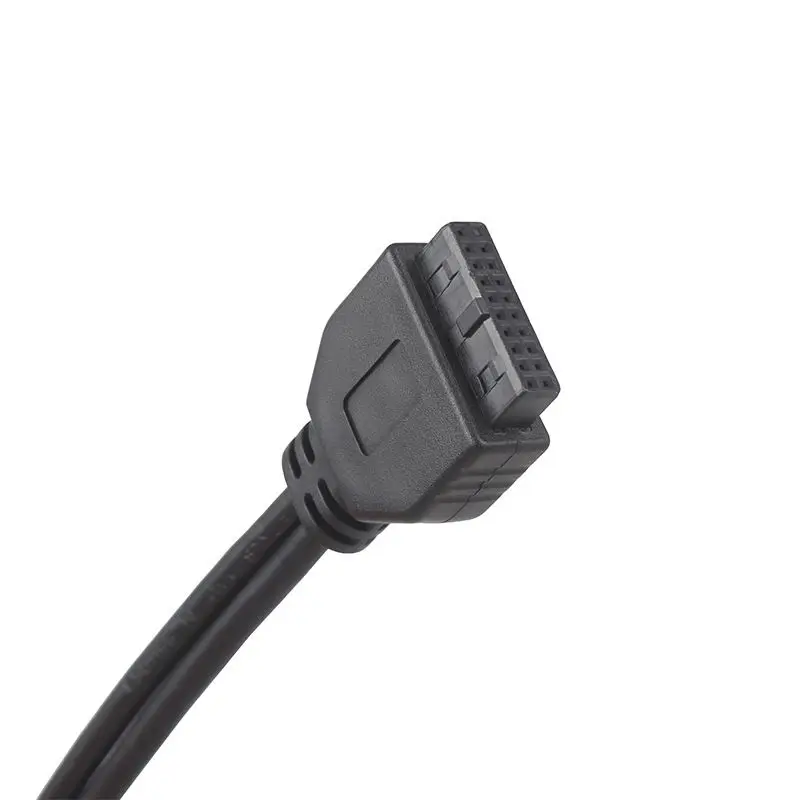 3.1 Type-C Female Head to IDC 20Pin Female Computer Host Rear Box Cover PCI Screw Chassis Expansion Fixed Wire