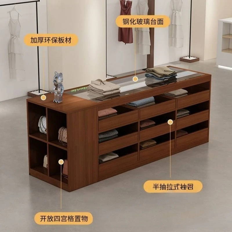 Nakashimadai clothing store glass women's clothing checkout page store flowing water ornament