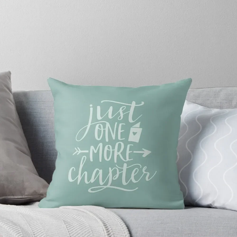 

Just One More Chapter Throw Pillow Decorative Cover For Living Room Sofa Pillow Cover Christmas Pillow Covers Case