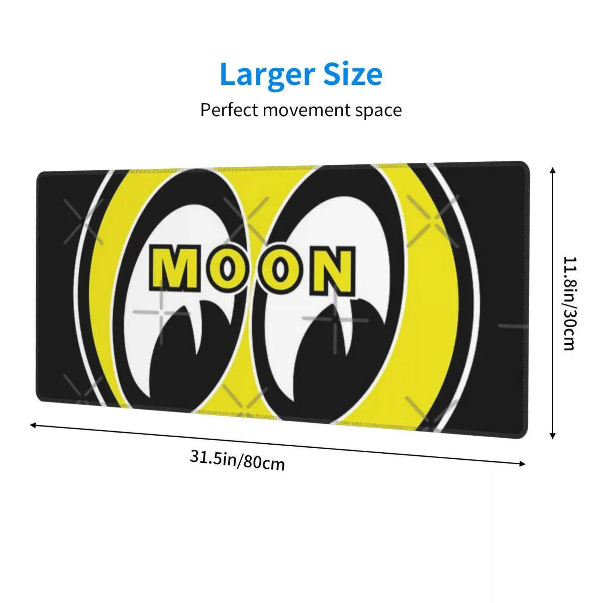 JDM MOON EYES Rubber Keyboard Pads