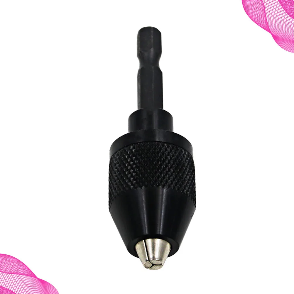 ดอกสว่านไฟฟ้า 03-6 มม. หัวจับดอกสว่านแบบไม่ใช้กุญแจ ก้านต่อ 635 มม. แข็งแรง ทนทาน อุปกรณ์เสริมเครื่องเจียรไฟฟ้า สำหรับใช้ในบ้านและสตูดิโอ