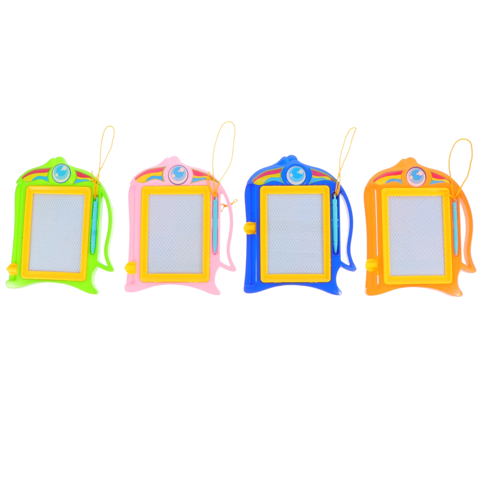 4pcs Children Drawing Board Kids Erasable Writing Boards Plastic Sketchpad Baby Toys Bright Color Safe Material