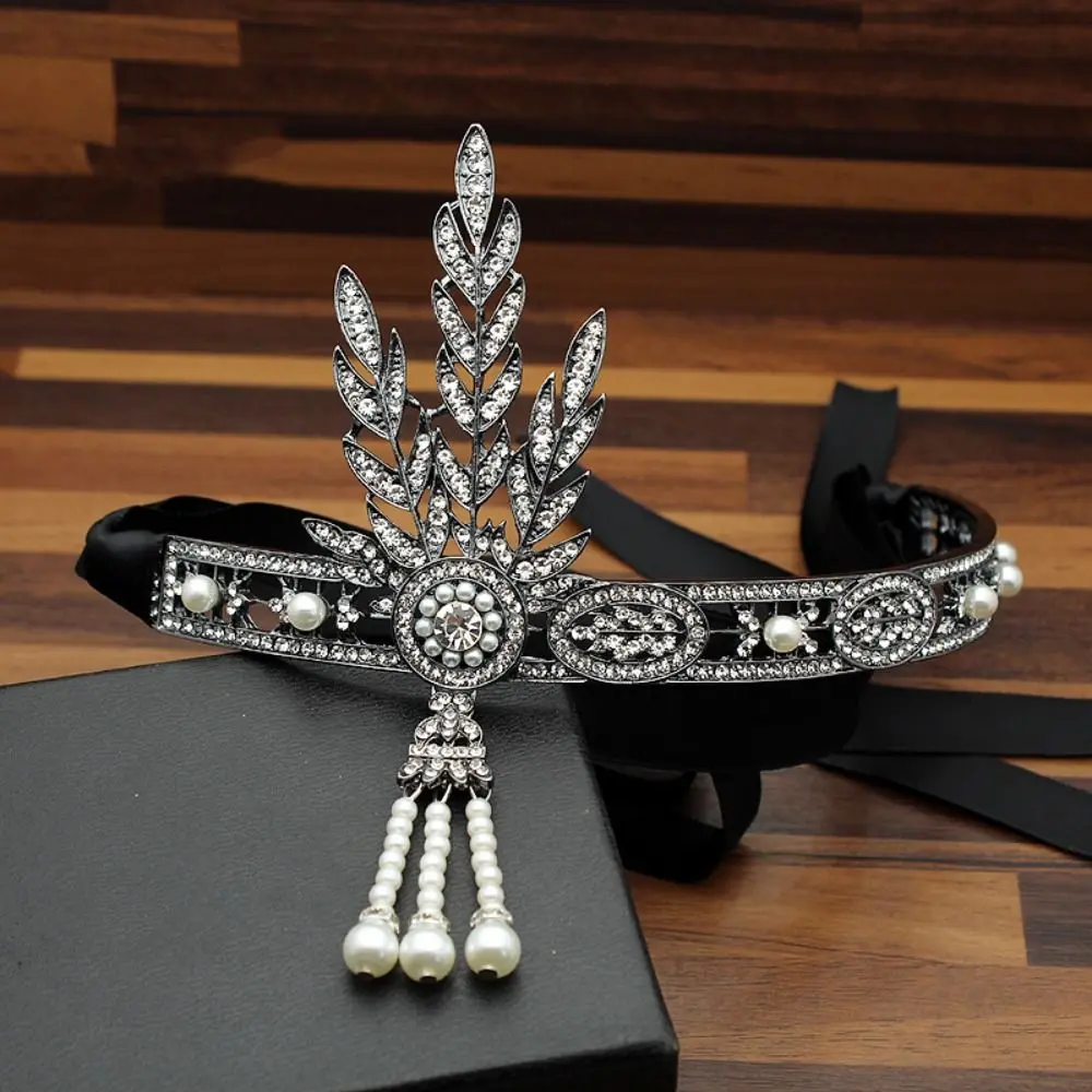 

Crystal Headband Korean Style Headband Leaf Headband Masquerade Party Hair Accessories Great Gatsby Headband