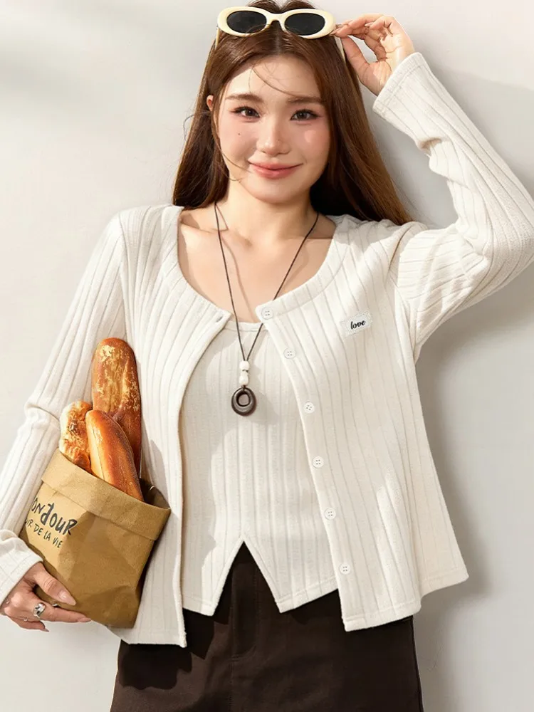 Picture 4: 1XL-5XL Plus Size Women's Clothing Spring Autumn Fashion Elegant Tops O-Neck 3XL 4XL Plus Big Size Women's Long Sleeve T-shirt