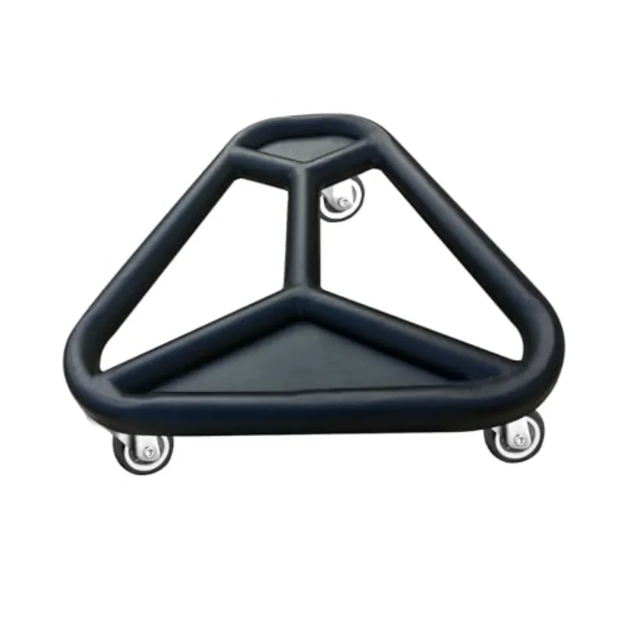 

HOTWAVE Ab Roller Wheel for Core Workout Black Plastic with Ergonomic Design Durable and Lightweight for Home Fitness