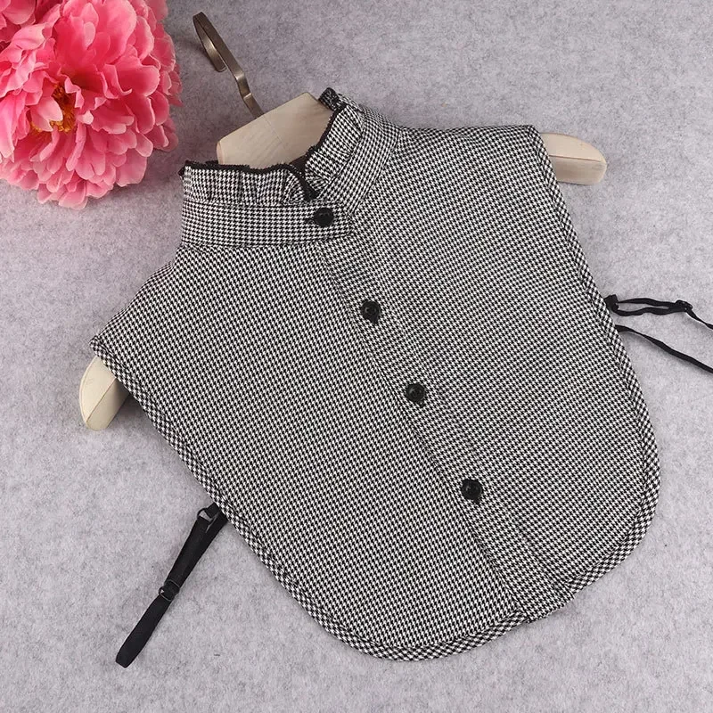 Womens Stand False Collar for Sweater Shirt Accessories Female Detachable Collar Fashion Clothing Decoration Fake Collar
