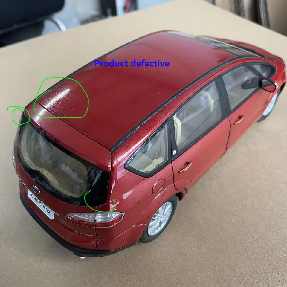 1:18 Scale Ford S-MAX Alloy Commercial Vehicle Model Simulated